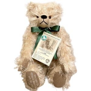 HERMANN Millennium Bear #1638 with time capsule Limited Edition made in Germany